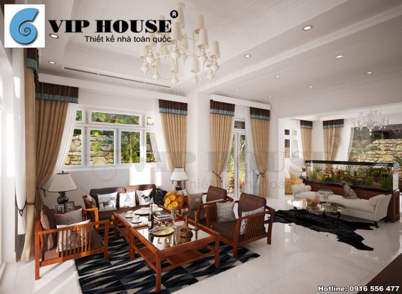 Tư vấn thiết kế nội thất cho biệt thự xây thô tại Hà Nội
